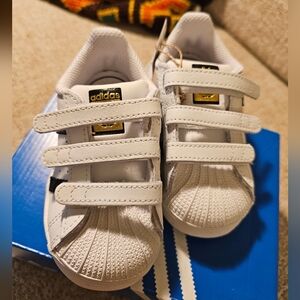 Kids 5 1/2 Adidas Superstar Sneaker